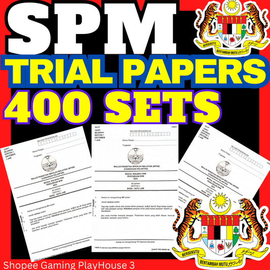 SPM 2024 Past Year Trial Papers ALL SUBJECTS 2023/2022/2021 ALL STATES PDF