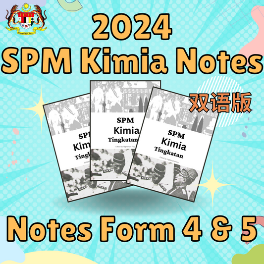 SPM Kimia Notes 双语版 KSSM Format Form 4-5