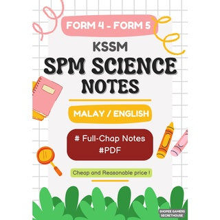 SPM SCIENCE NOTES Malay/English Form 4-5